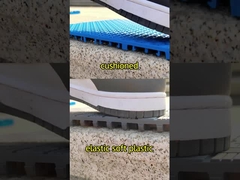 Weather Resistant Basketball Court Flooring Tiles Multi Sport Interlocking Tiles CE RoSH