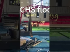 Weather Resistant Basketball Court Flooring Tiles Multi Sport Interlocking Tiles CE RoSH