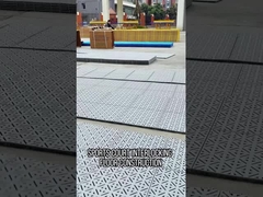 Weather Resistant Basketball Court Flooring Tiles Multi Sport Interlocking Tiles CE RoSH