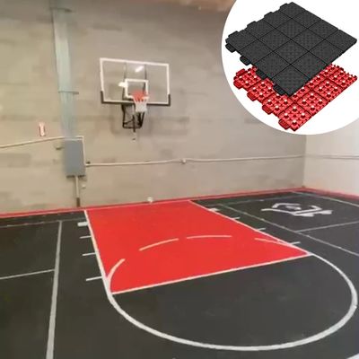 Interlocking Polypropylene Sport Tiles Waterproof Anti Slip Gym Playground Yoga Garden Pool
